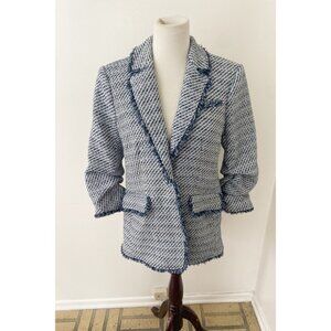 Cinq a Sept Khloe Blazer Jacket Blue